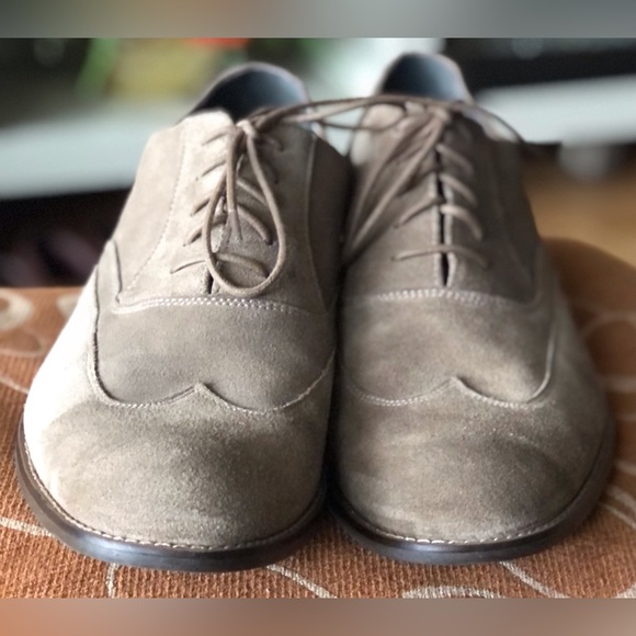 ON SALE NOW: JOHN VARVATOS suede Wingtip Oxfords main image 5